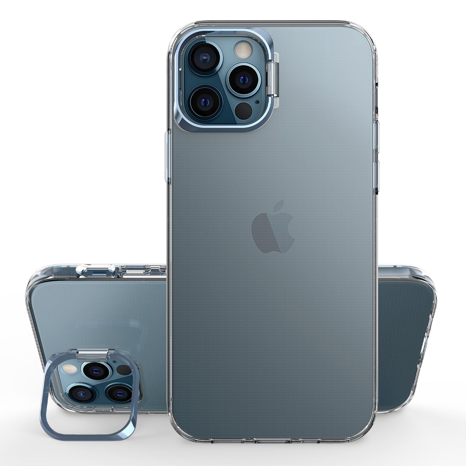 Apex Capsule Series for iPhone 12 6.1 inch 12 Pro 6.1 inch Anti-Fall Protective Case Anti-Yellowing TPU Phone Case with Lens Frame Kickstand Apex Capsule Series for iPhone 12 6.1 inch 12 Pro 6.1 inch Anti-Fall Protective Case Anti-Yellowing TPU Phone Case with Lens Frame Kickstand